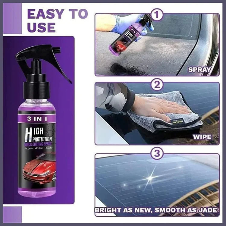3 in 1 Ceramic Shiner & High Protection Coating (BUY 1 GET 2 FREE)