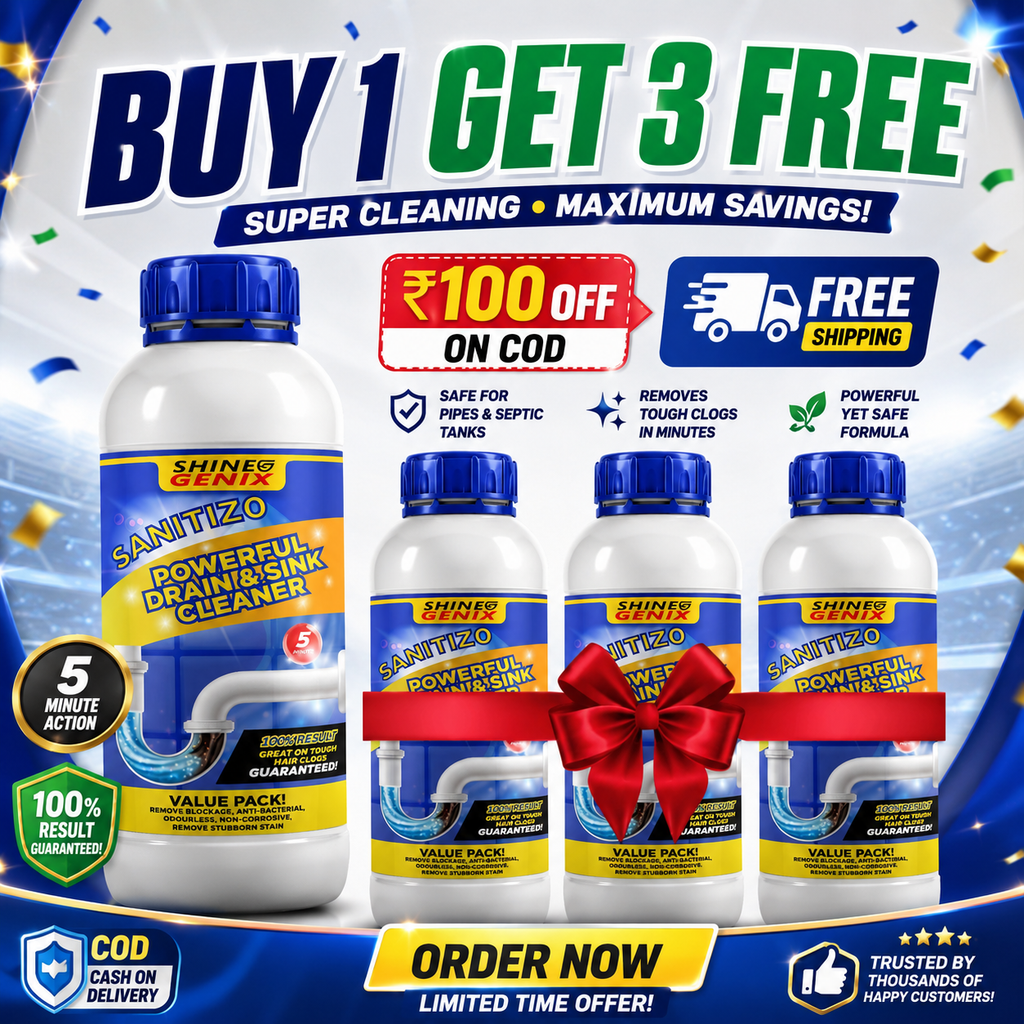 Powerful Sink & Drain Cleaner - Buy 1 Get 3 Free